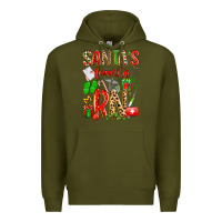 Army Green santa's favorite RN Premium Hoodie - texasbilliewilder