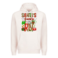 Pale Pink santa's favorite RN Premium Hoodie - texasbilliewilder