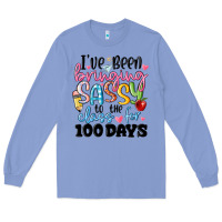 Colony Blue 100 days of school Long Sleeve Tee - MaliasSmallBusiness