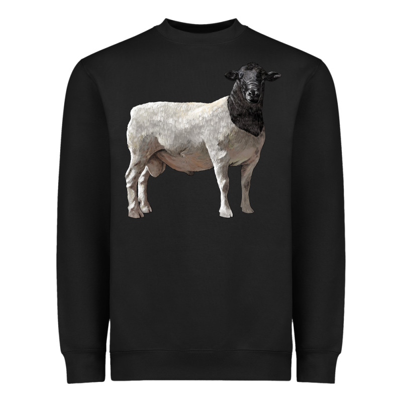 Dorper Sheep Heavyweight Sweatshirt by LillyAllenDesigns | Teevron