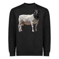 Black dorper sheep Heavyweight Sweatshirt - LillyAllenDesigns