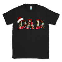 Black christmas dad Classic Tee - AdoDesignShop