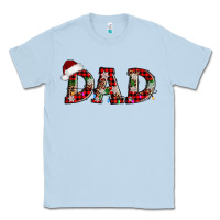 Dusty Blue christmas dad Classic Tee - AdoDesignShop