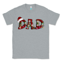 Heather Grey christmas dad Classic Tee - AdoDesignShop