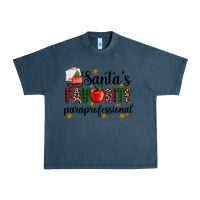 Midnight Navy santa's favorite  paraprofesyonal Urban Heavy Tee - AdoDesignShop