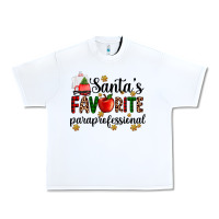 White santa's favorite  paraprofesyonal Urban Heavy Tee - AdoDesignShop