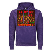 Cloud Purple el amor se comparte with churros Vintage Hoodie - AdoDesignShop