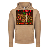 Vintage Coffee el amor se comparte with churros Vintage Hoodie - AdoDesignShop