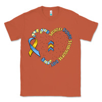 Copper world down syndrome day Classic Tee - MaliasSmallBusiness