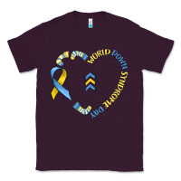 Plum world down syndrome day Classic Tee - MaliasSmallBusiness