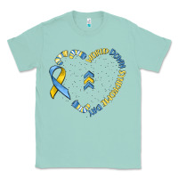 Seafoam world down syndrome day Classic Tee - MaliasSmallBusiness