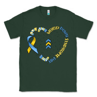 Sports Green world down syndrome day Classic Tee - MaliasSmallBusiness