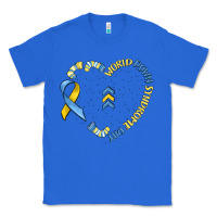 True Royal world down syndrome day Classic Tee - MaliasSmallBusiness