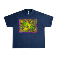 Navy mardi gras background Urban Heavy Tee - BarkalooDesign