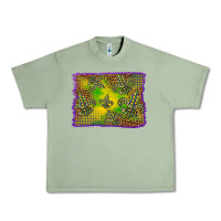 Oil Green mardi gras background Urban Heavy Tee - BarkalooDesign