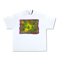 White mardi gras background Urban Heavy Tee - BarkalooDesign