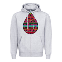 Heather Grey Hispanic Heritage Zipper Hoodie - BundleAndBundleShop
