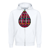 White Hispanic Heritage Zipper Hoodie - BundleAndBundleShop