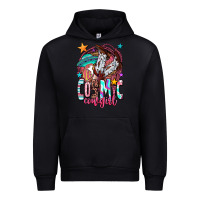 Black cosmic cowgirl Urban Hoodie - OliviaCreatesArt