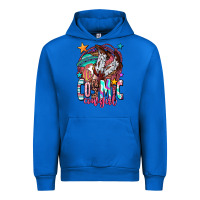 Cobalt cosmic cowgirl Urban Hoodie - OliviaCreatesArt