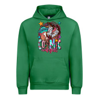 Emerald cosmic cowgirl Urban Hoodie - OliviaCreatesArt