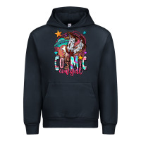Navy cosmic cowgirl Urban Hoodie - OliviaCreatesArt