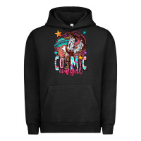 Pigment Black cosmic cowgirl Urban Hoodie - OliviaCreatesArt
