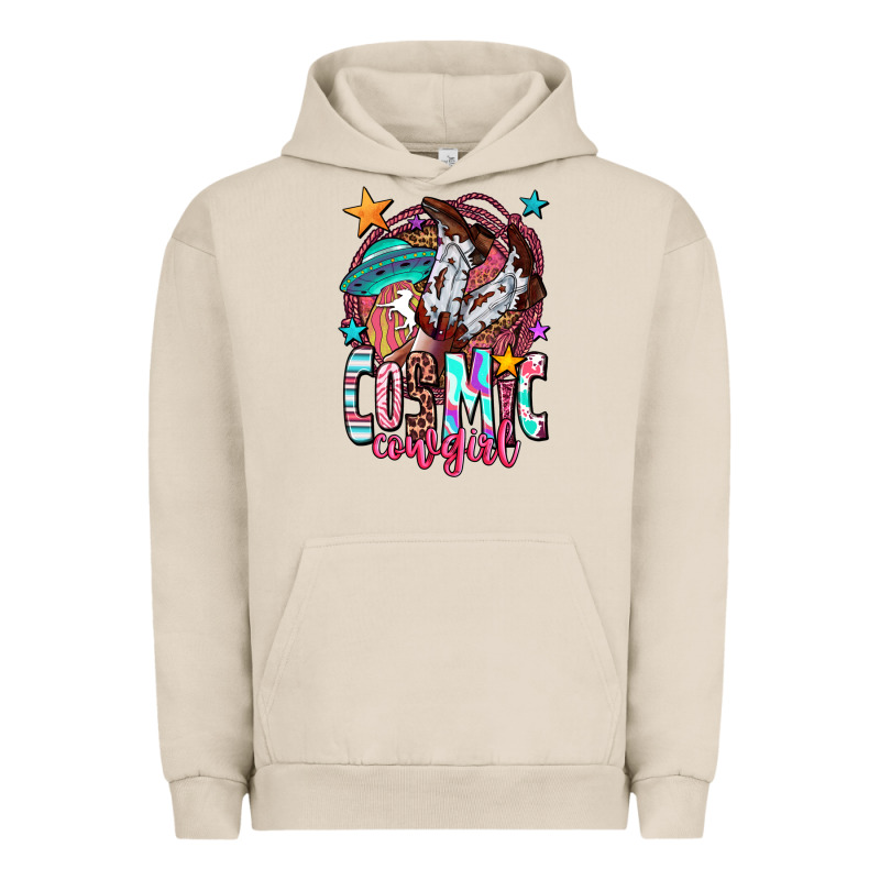 Cosmic Cowgirl Urban Hoodie by OliviaCreatesArt | Teevron