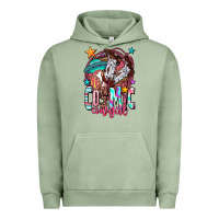 Pigment Oil Green cosmic cowgirl Urban Hoodie - OliviaCreatesArt