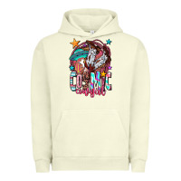 Pigment Pistachio cosmic cowgirl Urban Hoodie - OliviaCreatesArt
