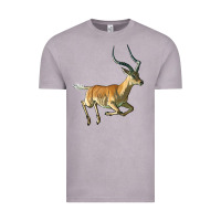 Vintage Zinc Impala Antelope Illustrations Vintage Tee - LillyAllenDesigns