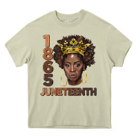Mossy 1865 juneteenth black women Heavy Core Tee - BarkalooDesign