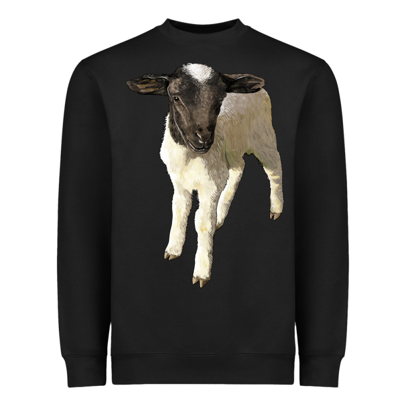 Dorper Baby Sheep Heavyweight Sweatshirt by LillyAllenDesigns | Teevron