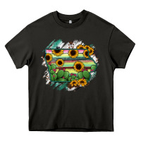 Asphalt Iowa State Map Heavy Core Tee - RanaPortraitStore