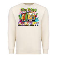 Sandshell stay trippy little hippy Premium Sweatshirt - NancyCooperArtShop