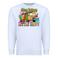 White stay trippy little hippy Premium Sweatshirt - NancyCooperArtShop