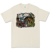 Bone texas Premium Tee - SublimationCraftShop