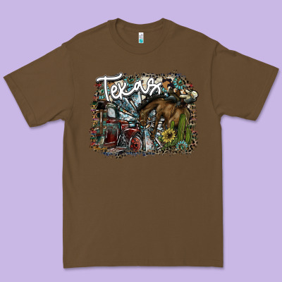 Texas Premium Tee Designed By Sublimationcraftshop