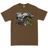 Cacao texas Premium Tee - SublimationCraftShop