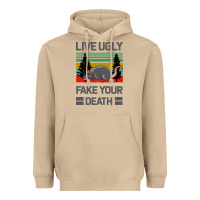 Mushroom Lıve Ugly Fake Your Death Heavyweight Hoodie - Bettercallsaul