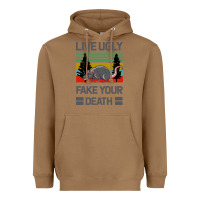 Toasted Coconut Lıve Ugly Fake Your Death Heavyweight Hoodie - Bettercallsaul