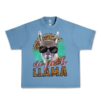 Pebble Blue western no prob llama Urban Heavy Tee - LillyAllenDesigns