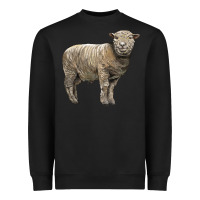 Black southdown sheep Heavyweight Sweatshirt - LillyAllenDesigns