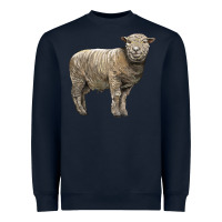 Navy southdown sheep Heavyweight Sweatshirt - LillyAllenDesigns