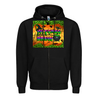Black witches brew tumbler Zipper Hoodie - BundleAndBundleShop