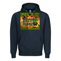 Navy witches brew tumbler Zipper Hoodie - BundleAndBundleShop