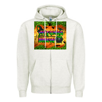 Oatmeal Heather witches brew tumbler Zipper Hoodie - BundleAndBundleShop