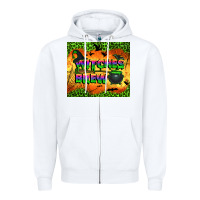 White witches brew tumbler Zipper Hoodie - BundleAndBundleShop