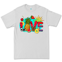 Dove Grey love summer fruit and sun Premium Tee - AdoDesignShop