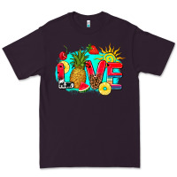 Plum love summer fruit and sun Premium Tee - AdoDesignShop